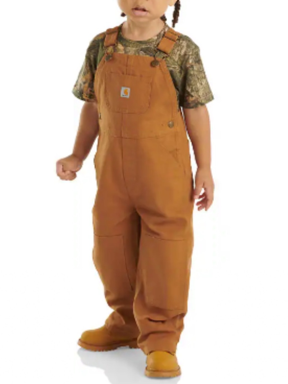 Toddler Boys/Girls Carhartt Duck Bib Overalls - Choice of 24 Month or 2T (ABBA)